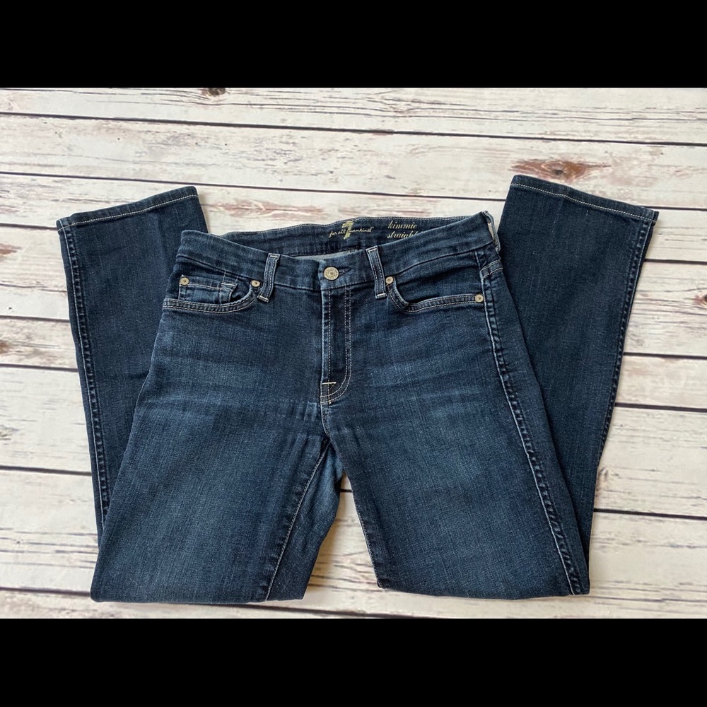 7 for all mankind jeans kimmie straight 28